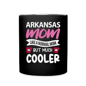 Cadeau de mère de l’Arkansas - Mug uni - noir - Devant