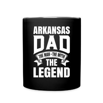 Cadeau Papa de l’Arkansas - Mug uni - noir - Devant