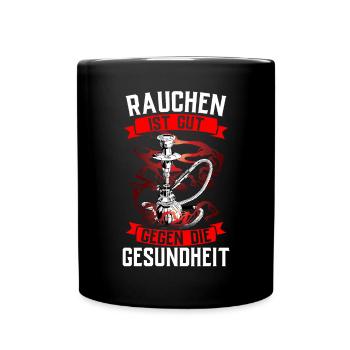 Shisha Gift for Hookah Hookah Hookah Bar Pipe - Full Colour Mug - black - Front