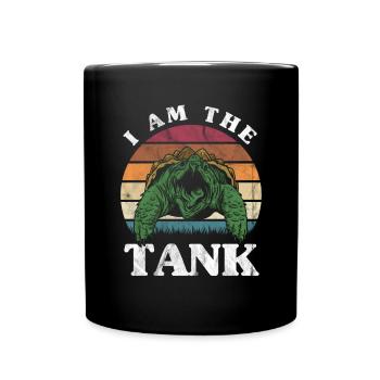 Turtle Gift Kids Reptiles Sea Beach - Full Colour Mug - black - Front