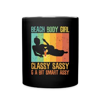 Body Girl - Full Colour Mug - black - Front