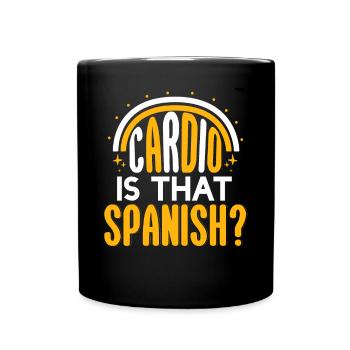 Is That Spanish - Full Colour Mug - black - Front