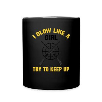Drôle de conception de chasse au canard Hunter Hunting Duck Design - Mug uni - noir - Devant