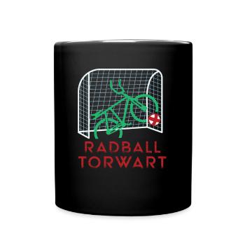 Radball Gardien de but Radballspieler Radballrad Radball - Mug uni - noir - Devant