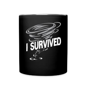Storm Chaser Hurricane Meteorology - Tasse einfarbig - Schwarz - Vorne