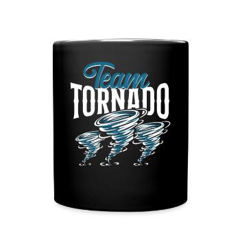 Storm Chaser Hurricane Meteorology - Tasse einfarbig - Schwarz - Vorne
