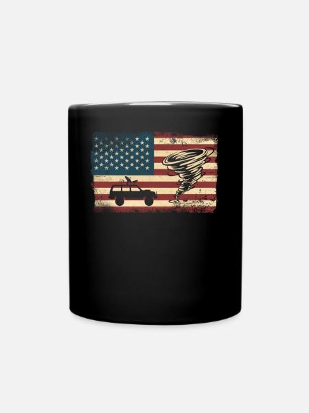 Météorologie des ouragans Storm Chaser - Mug uni - noir