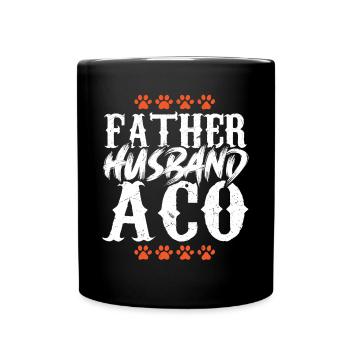 Père - Mari - Agent de bien-être animal - Mug uni - noir - Devant