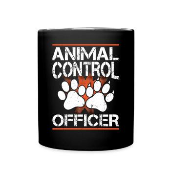Animal Control Officer - Full Colour Mug - black - Front