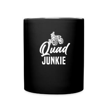 Quad Quad Riders Quad Ride ATV - Full Colour Mug - black - Front