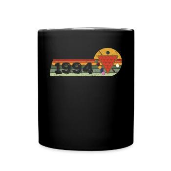 Snooker Snooker-Spieler Jahrgang 1994 Geburtstag - Tasse einfarbig - Schwarz - Vorne