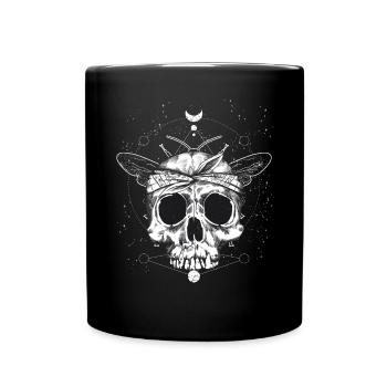 Okkult Goth Grunge Gothic Punk Metal - Tasse einfarbig - Schwarz - Vorne