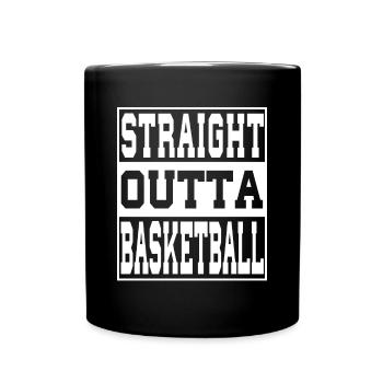 Basketball saying funny - Full Colour Mug - black - Front