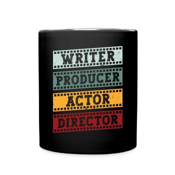 Auteur Producteur Actrice Réalisateur - Mug uni - noir - Devant