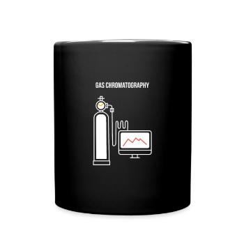 Chromatographie en phase gazeuse - Mug uni - noir - Devant