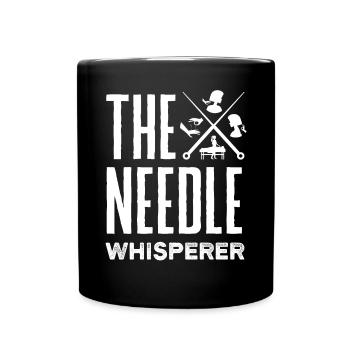 Acupuncture Acupuncturist The Needle Whisperer - Tasse einfarbig - Schwarz - Vorne