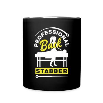 Acupuncture Acupuncturist Funny - Full Colour Mug - black - Front