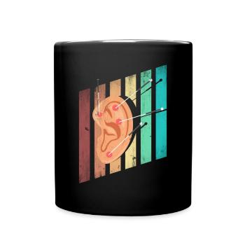 Acupuncture Acupuncteur Points d’acupuncture - Mug uni - noir - Devant