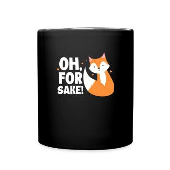 Renards Renards Forêt de renards Animal Forest Animal Animal Cadeau - Mug uni - noir - Devant