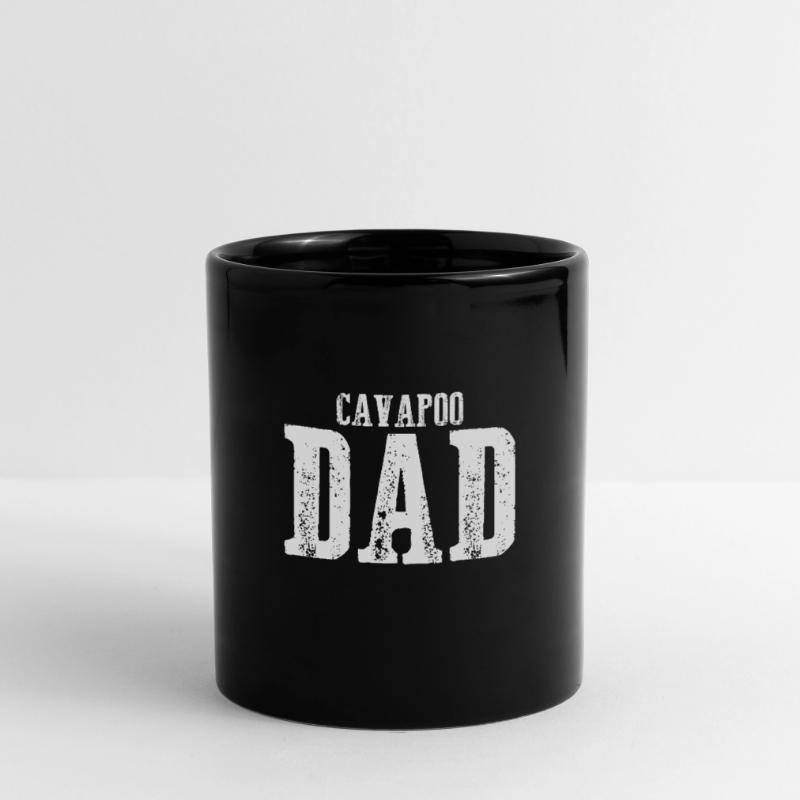 Cavapoo Dad Tasse einfarbig