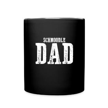 Schnoodle Dad - Tasse einfarbig - Schwarz - Vorne