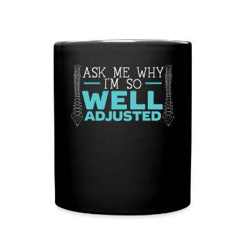 Chiro Crew Chiropraticien Chiropratique Chirurgien de la colonne vertébrale - Mug uni - noir - Devant