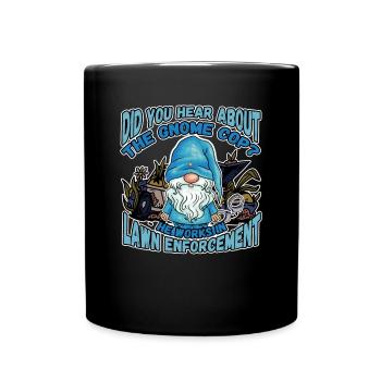 Law Enforcement Design for a Police Officer - Full Colour Mug - black - Front