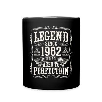 Legend 1982 Vintage Cadeau d’anniversaire - Mug uni - noir - Devant