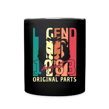 1983 In August Vintage - Full Colour Mug - black - Front