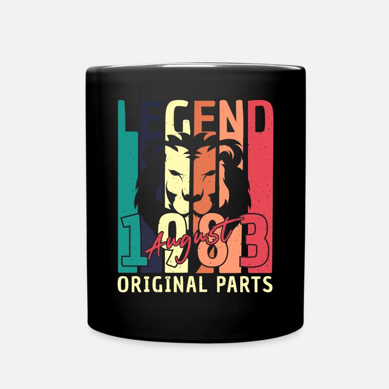 1983 En août Millésime - Mug uni - noir