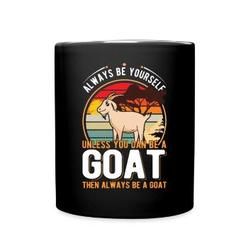Chèvre Cadeau Chèvre Gardien Chèvre - Mug uni - noir - Devant