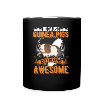 Cochon d’Inde Cadeau Cochon d’Inde - Mug uni - noir - Devant