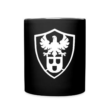 Maler Lackierer Malermeister Zunftzeichen Geschenk - Tasse einfarbig - Schwarz - Vorne