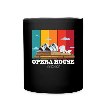 Concert de l’Opéra symphonique de Sydney en Australie - Mug uni - noir - Devant