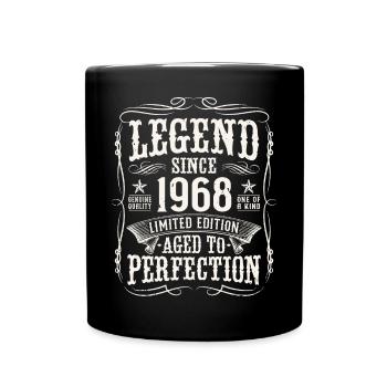 Legend 1968 Cadeau d’anniversaire vintage - Mug uni - noir - Devant