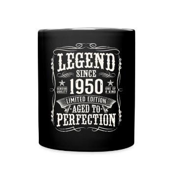 Legend 1950 Vintage Cadeau d’anniversaire - Mug uni - noir - Devant