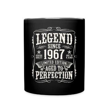 Legend 1967 Vintage Cadeau d’anniversaire - Mug uni - noir - Devant