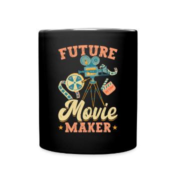 Future Movie Maker - Filmmaking - Filmmakers - Full Colour Mug - black - Front