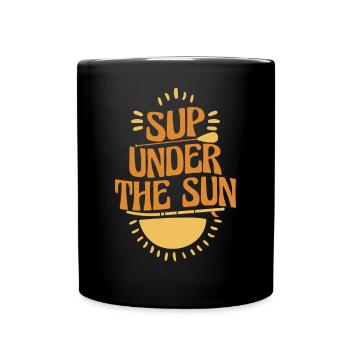 SUP paddle paddle Stand Up Paddle Surf - Mug uni - noir - Devant