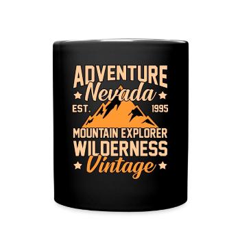 Cadeau Aventure Nevada - Mug uni - noir - Devant