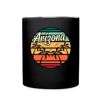 Arizona ferien geschenk - Tasse einfarbig - Schwarz - Vorne