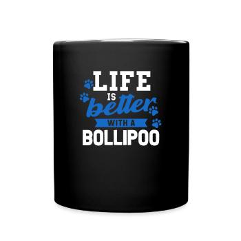 Bollipoo - Mug uni - noir - Devant