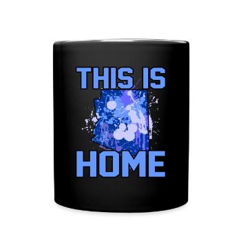 Zuhause Arizona Geschenk - Tasse einfarbig - Schwarz - Vorne