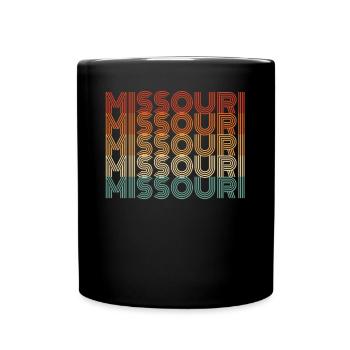 Missouri Resident Gift - Full Colour Mug - black - Front