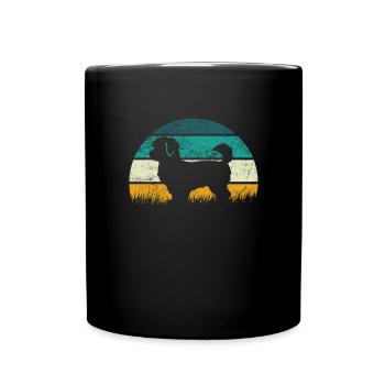 Bollipoo Retro Vintage Coloré - Mug uni - noir - Devant