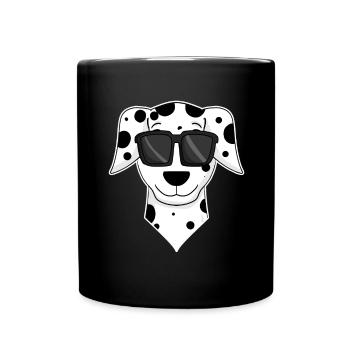 Dalmatian - Full Colour Mug - black - Front
