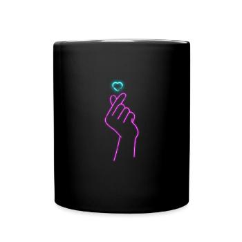K-Pop Musique Coréenne Pop Corée Kpop Cadeau - Mug uni - noir - Devant