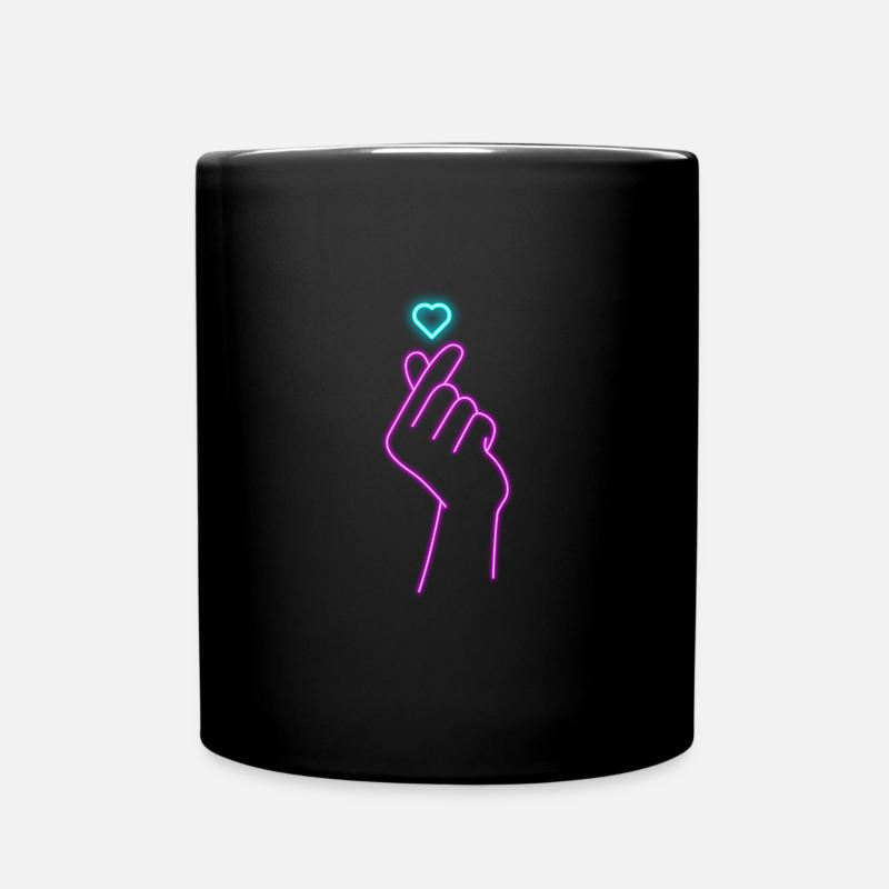 K-Pop - Tasse einfarbig - Schwarz
