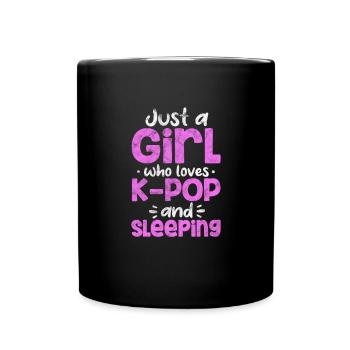 K-Pop Musique Coréenne Pop Corée Kpop Cadeau - Mug uni - noir - Devant
