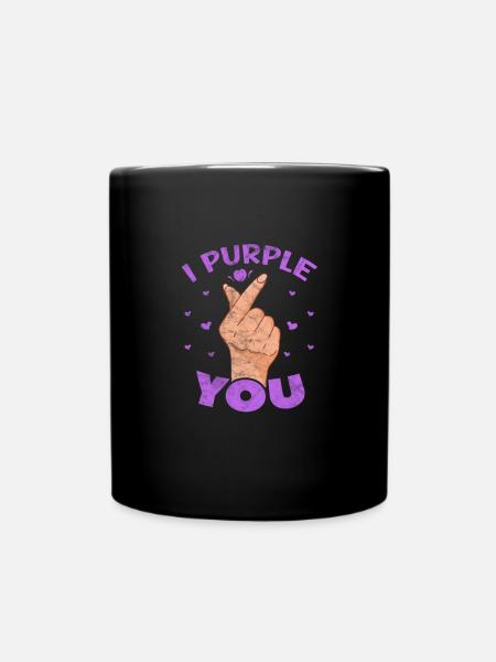 K-Pop Koreanisch Musik Pop Korea Kpop Geschenk - Tasse einfarbig - Schwarz